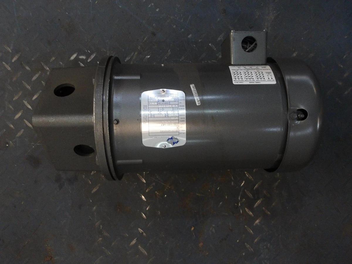 Used GUSMER BALDOR 5 HP MOTOR, FR 184YZ, 1425 RPM, 220-230-440 V, #725853G NEW