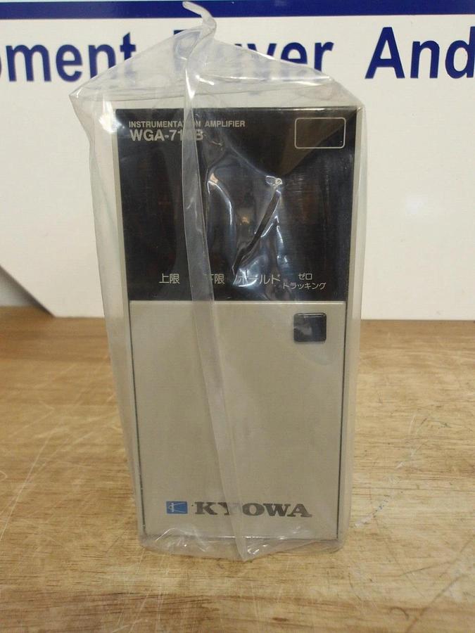 KYOWA WGA-710B-5 INSTRUMENTATION AMPLIFIER, #3131205G NIB