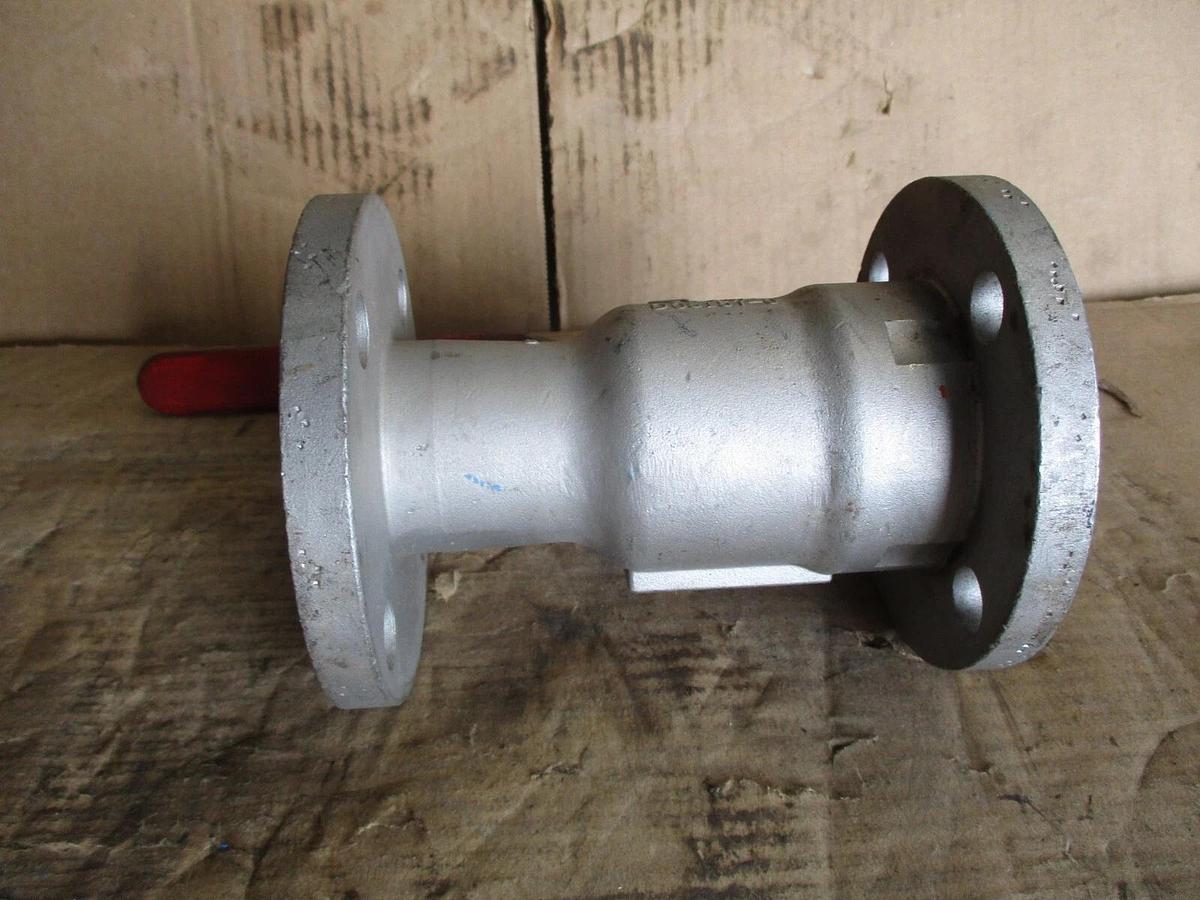 Used WORCESTER 1-1/2" STAINLESS BALL VALVE, #751017J NEW
