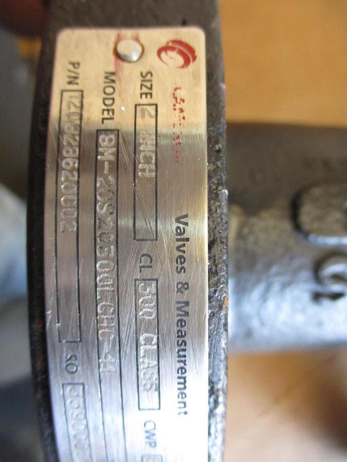 Used TBV 2" BALL VALVE, #423306J NEW