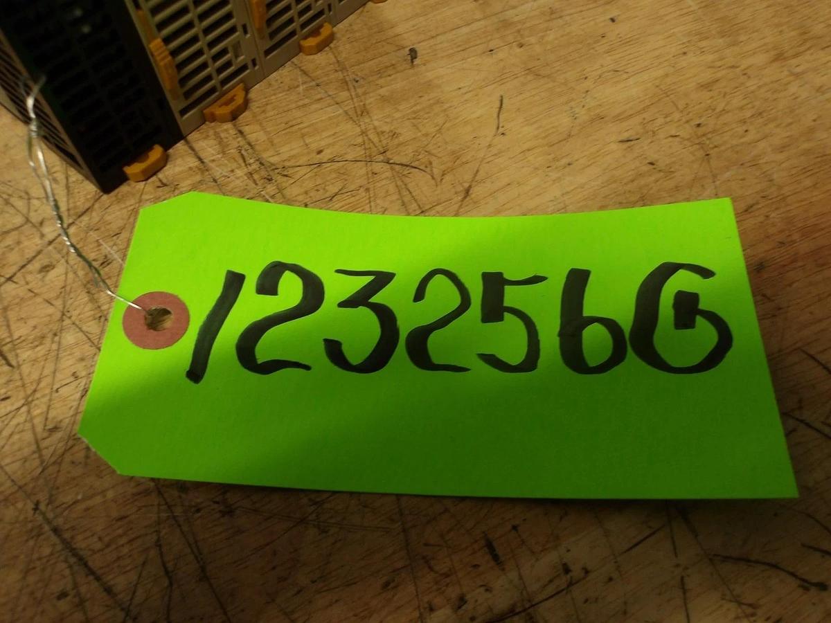 Used OMRON RACK & CARDS CJ1W-PD022, #123256G USED