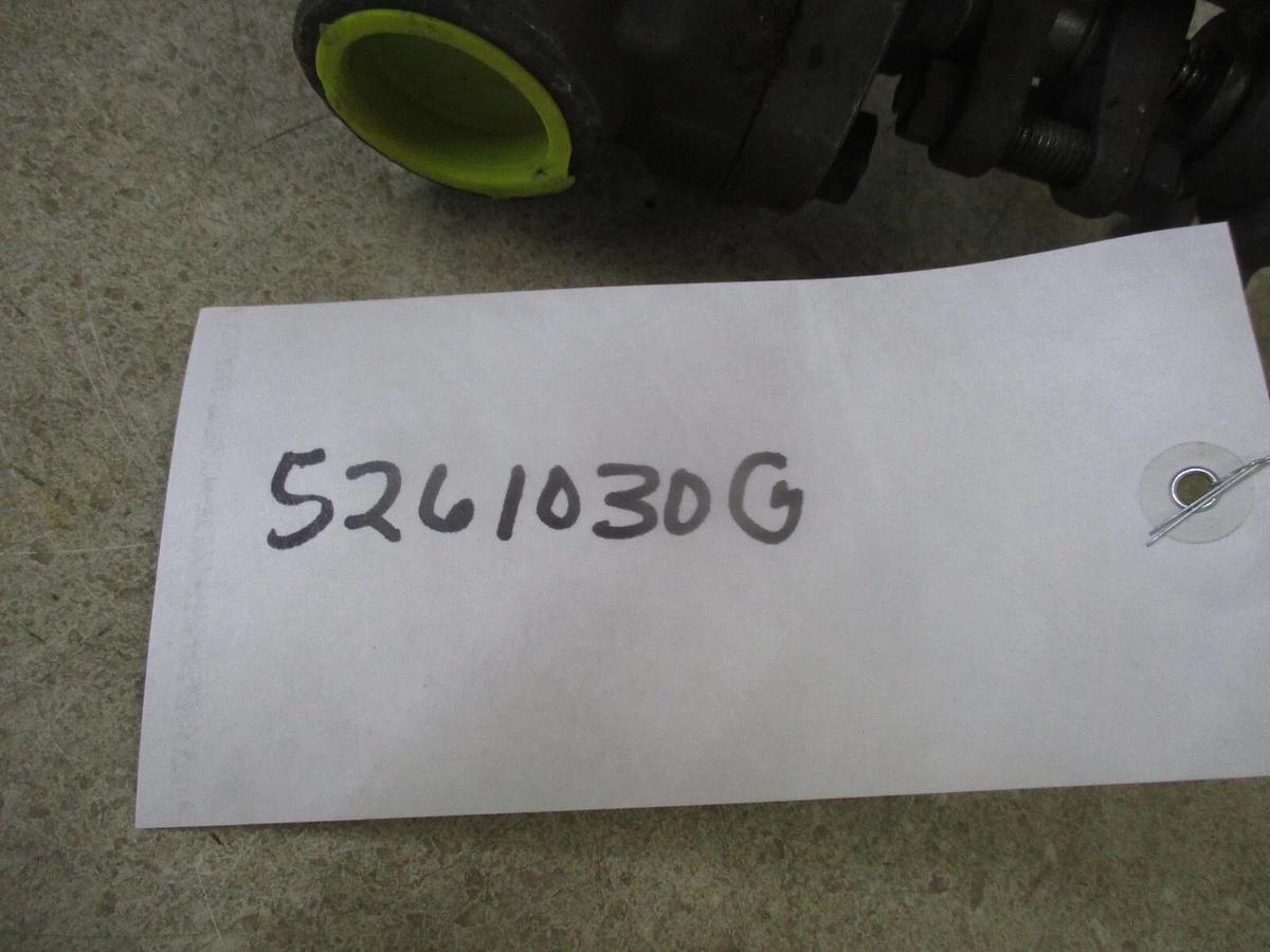 Used VOGT FORGED STEEL 1" GATE VALVE SW12111, #5261030G NEW