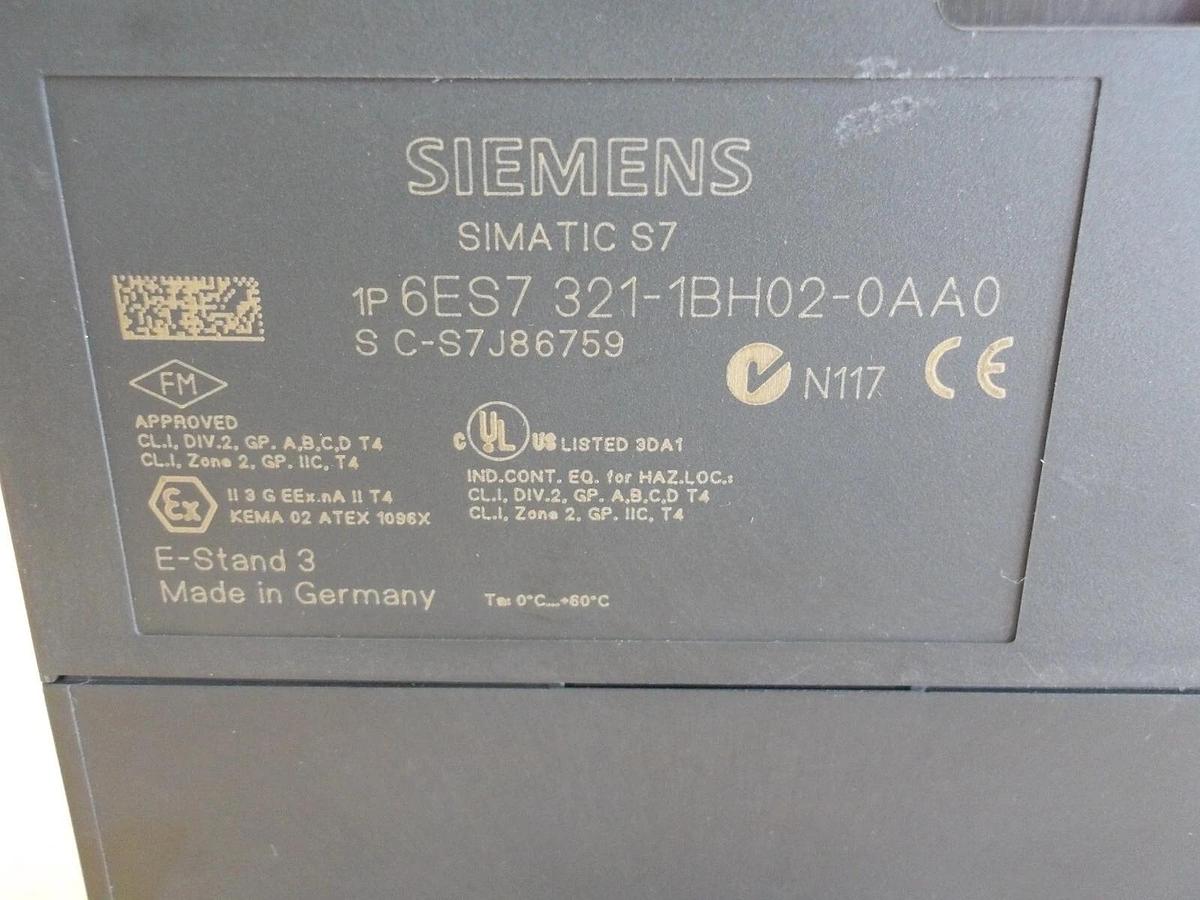 Used SIEMENS SIMATIC S7 INPUT MODULES (LOT OF 10), #4241106G USED