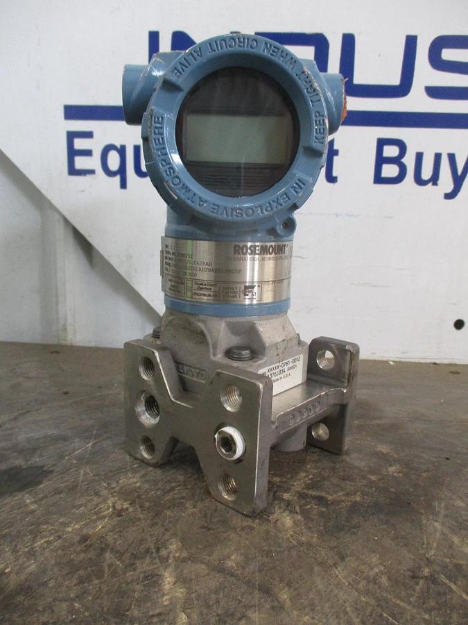 Used ROSEMOUNT 3051 PRESSURE TRANSMITTER, #35212J USED