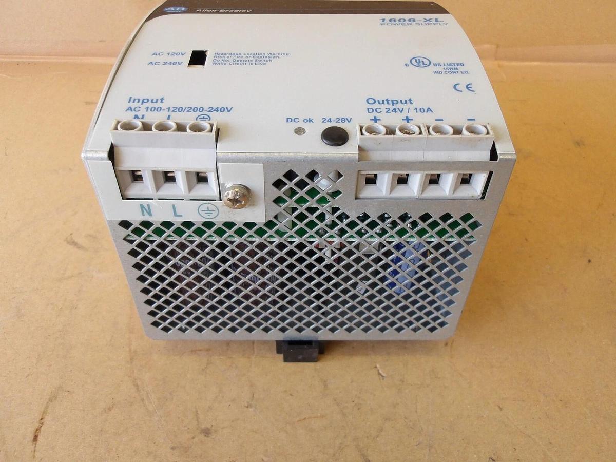 Used ALLEN BRADLEY 1606-XL240E POWER SUPPLY, #614114G USED
