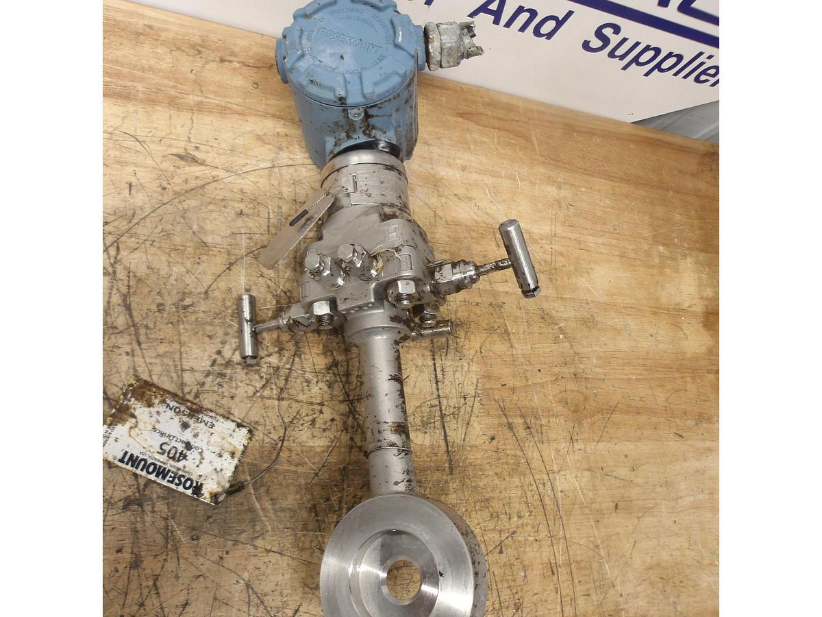 Used ROSEMOUNT 3051 FLOW METER 2"