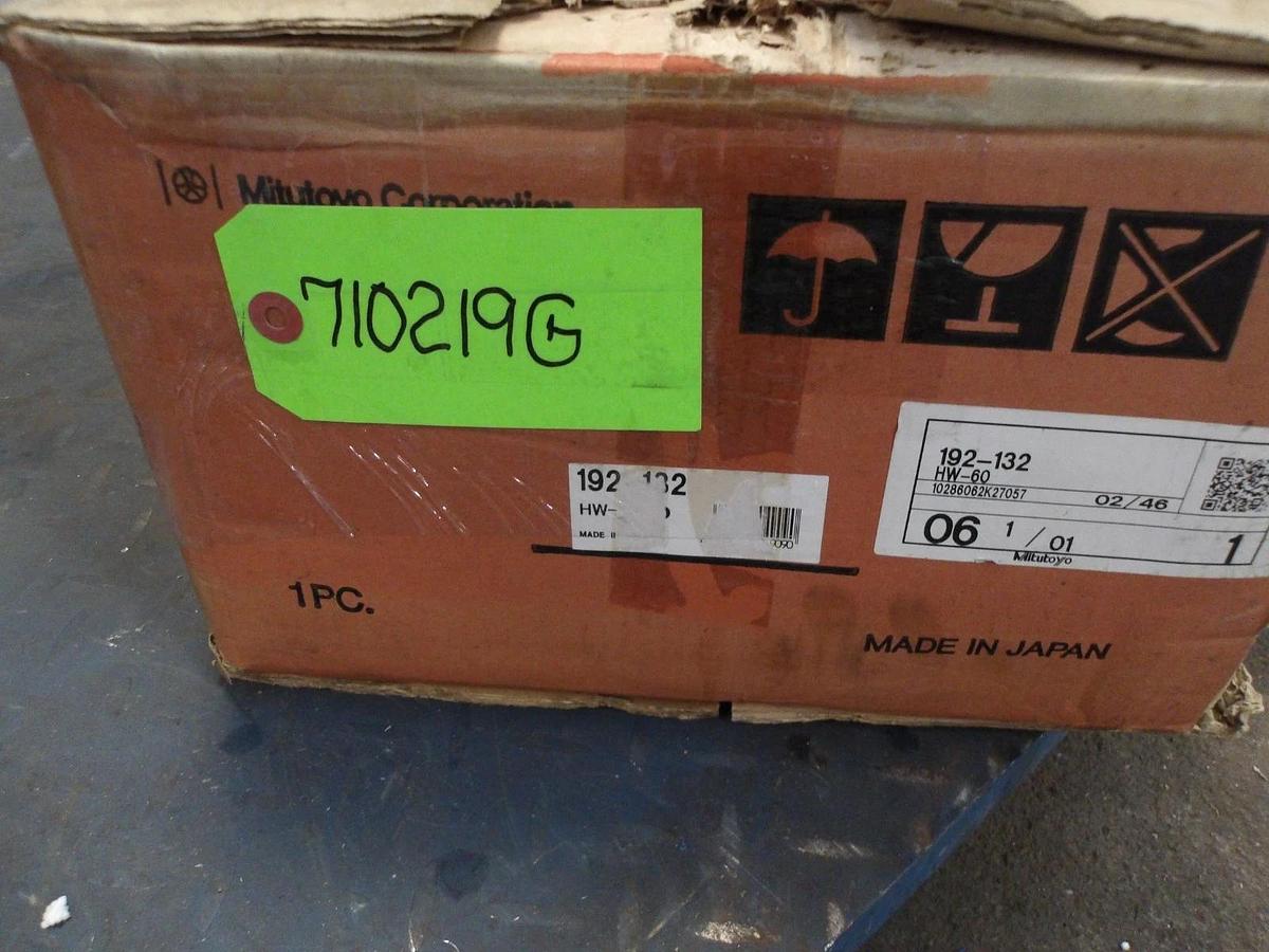 MITUTOYO 192-132 HEIGHT GAGE 600 MM, DUAL COLUMN, #710219G NIB