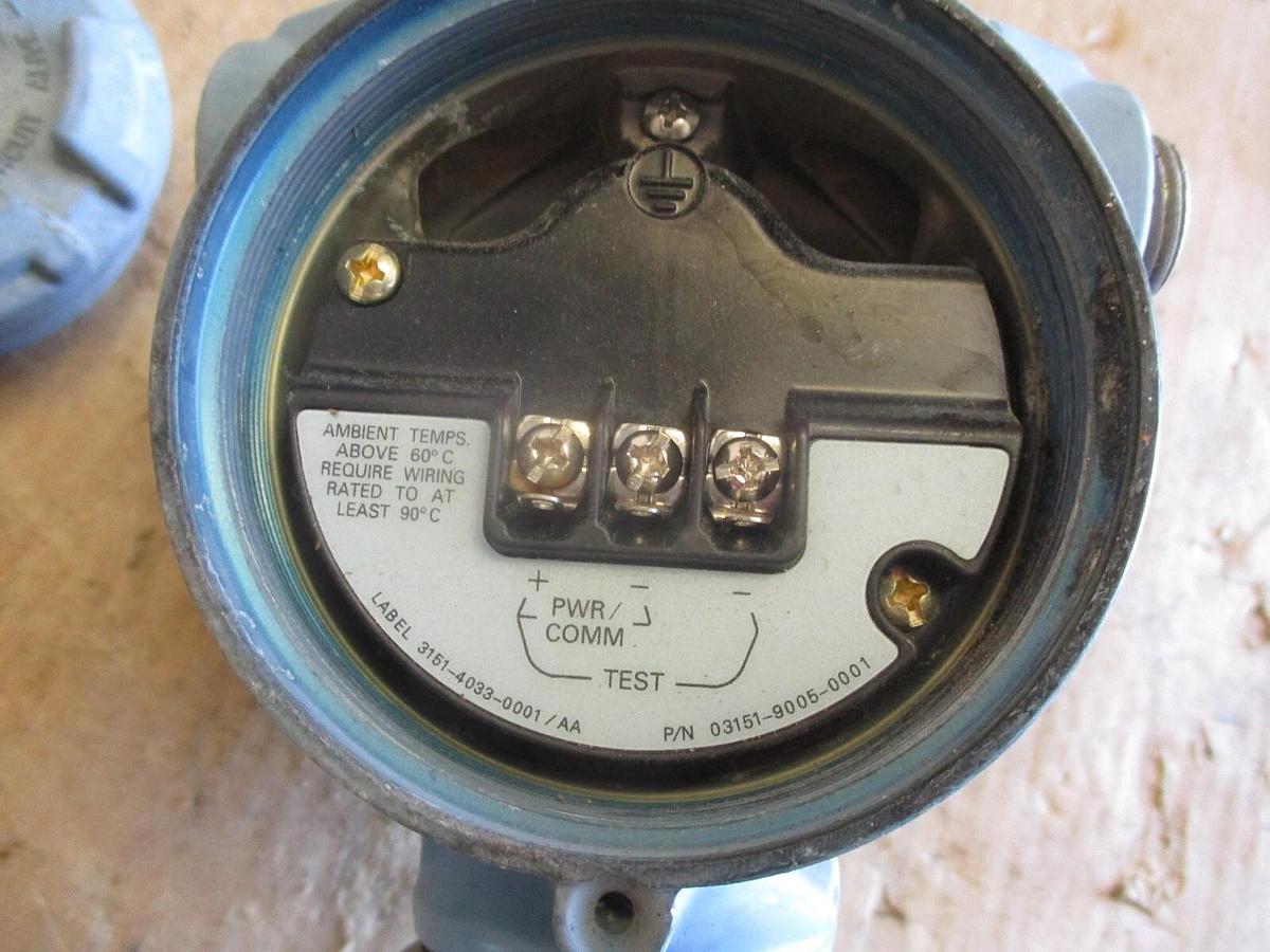 Used ROSEMOUNT 3051 PRESSURE TRANSMITTER, #971245J USED