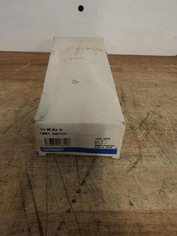 OMRON WLNJ-2 LIMIT SWITCH, #7291120G NIB