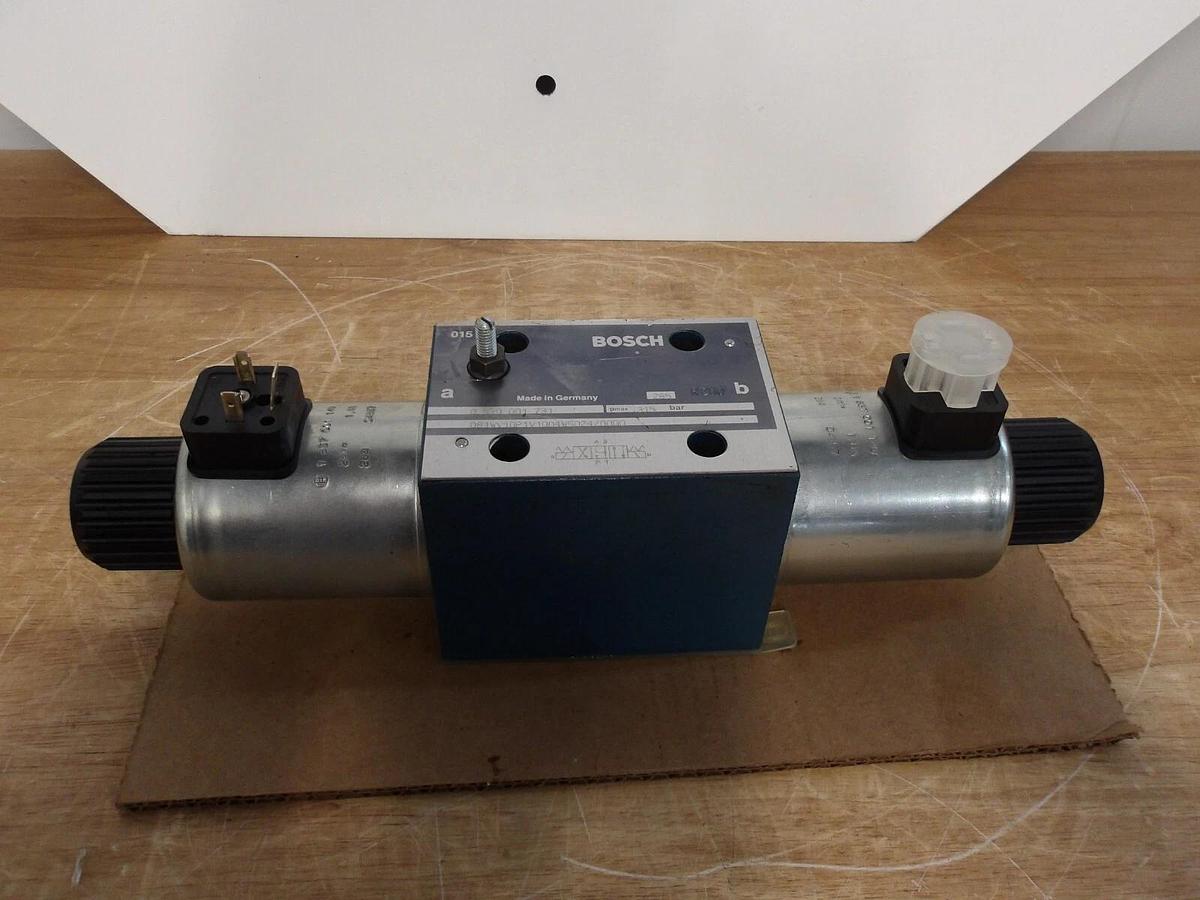 Used BOSCH 081WV10P1V1004W5024/00D0 HYDRAULIC SOLENOID CONTROL VALVE, #228213G NEW