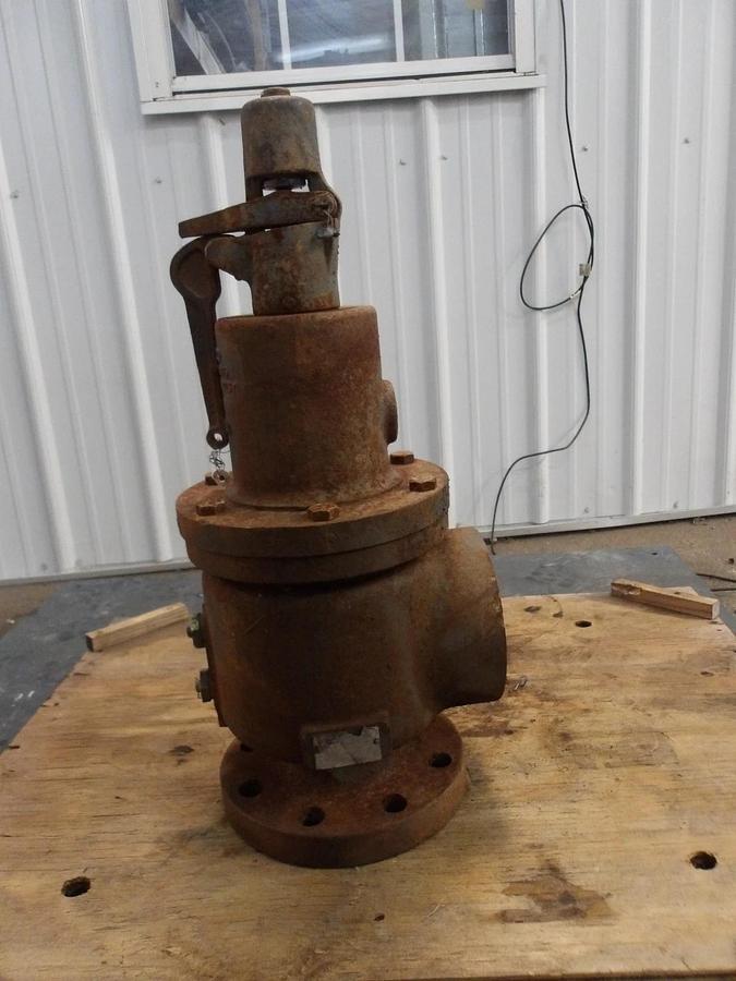 Used KVCO 6252WK01 PRESSURE RELIEF VALVE 3" X 4", #87328G USED
