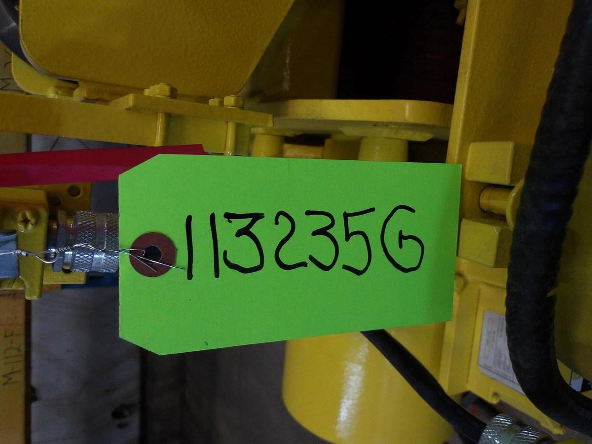 Used YALE 1 TON CABLE HOIST W/ TROLLEY BEW2-22PT1452, #113235GJW NEW