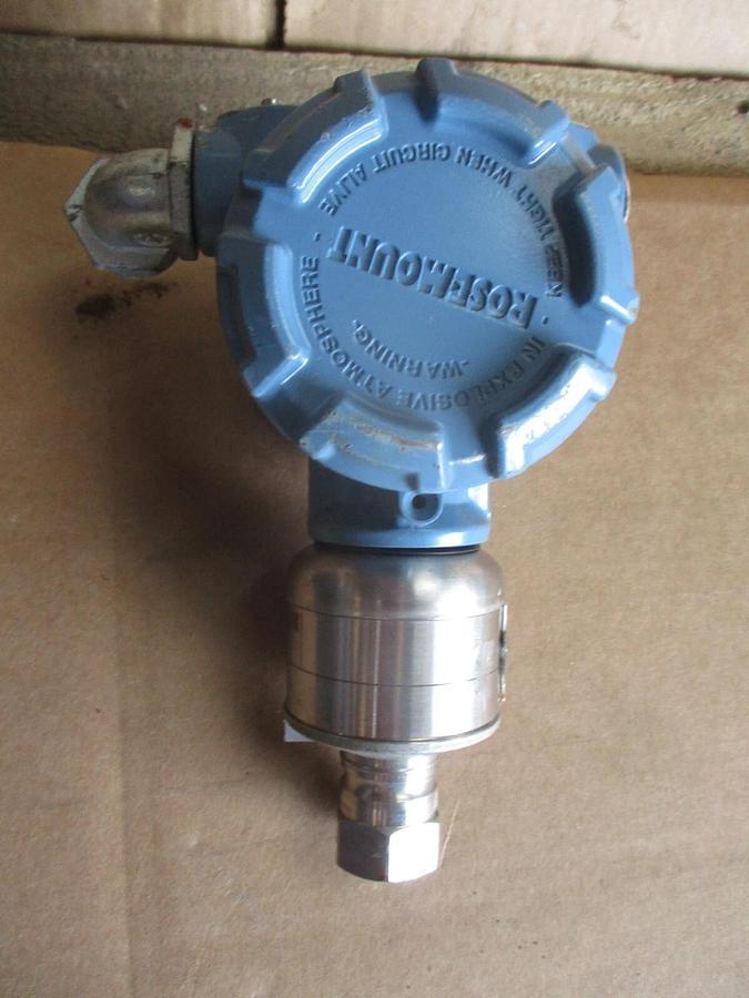 Used ROSEMOUNT 3051 PRESSURE TRANSMITTER, #49952J USED