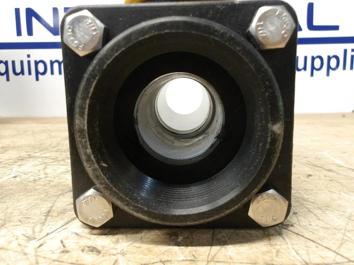 Used TERREMAX 2" PLASTIC BALL VALVE VSF200 W/ COUPLING, #316 NEW