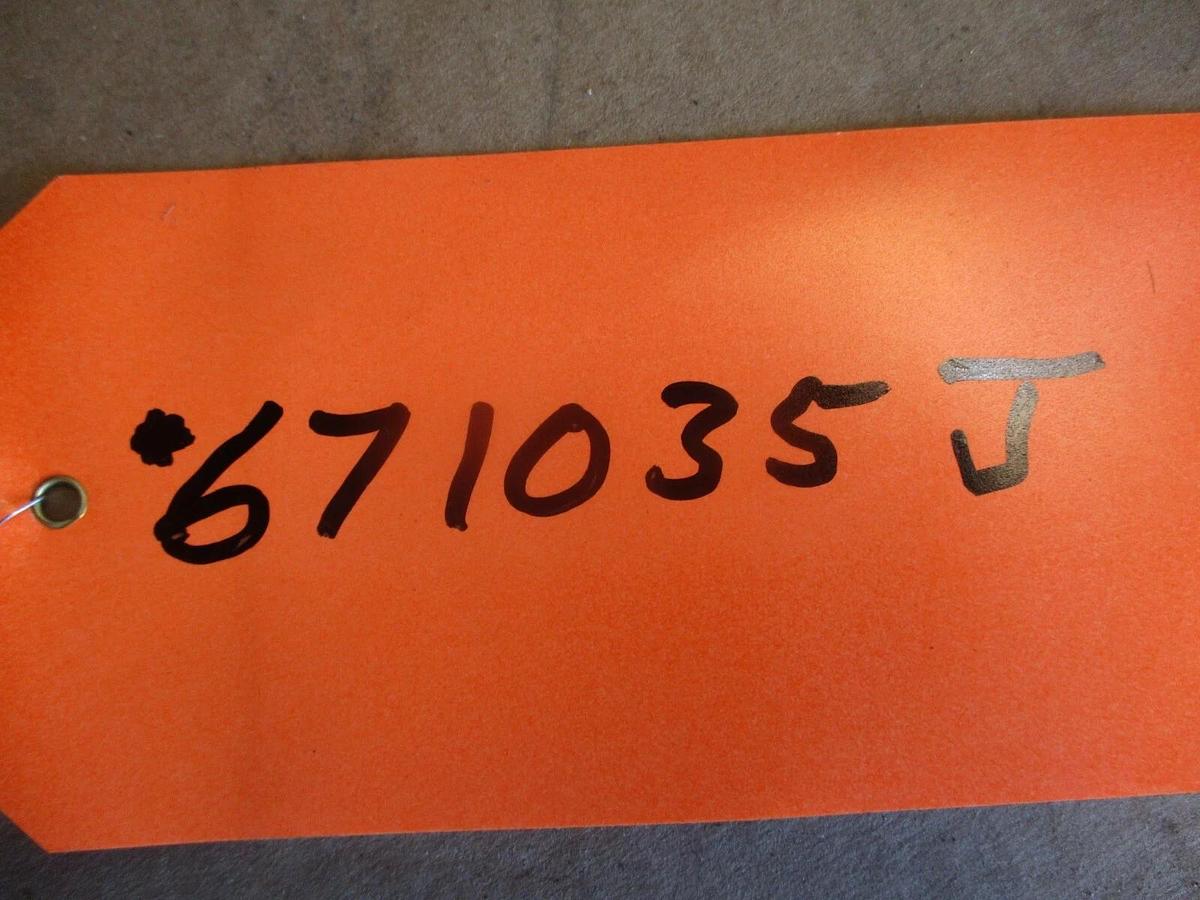 Used JAMESBURY 1" STAINLESS BALL VALVE, #671035J NEW