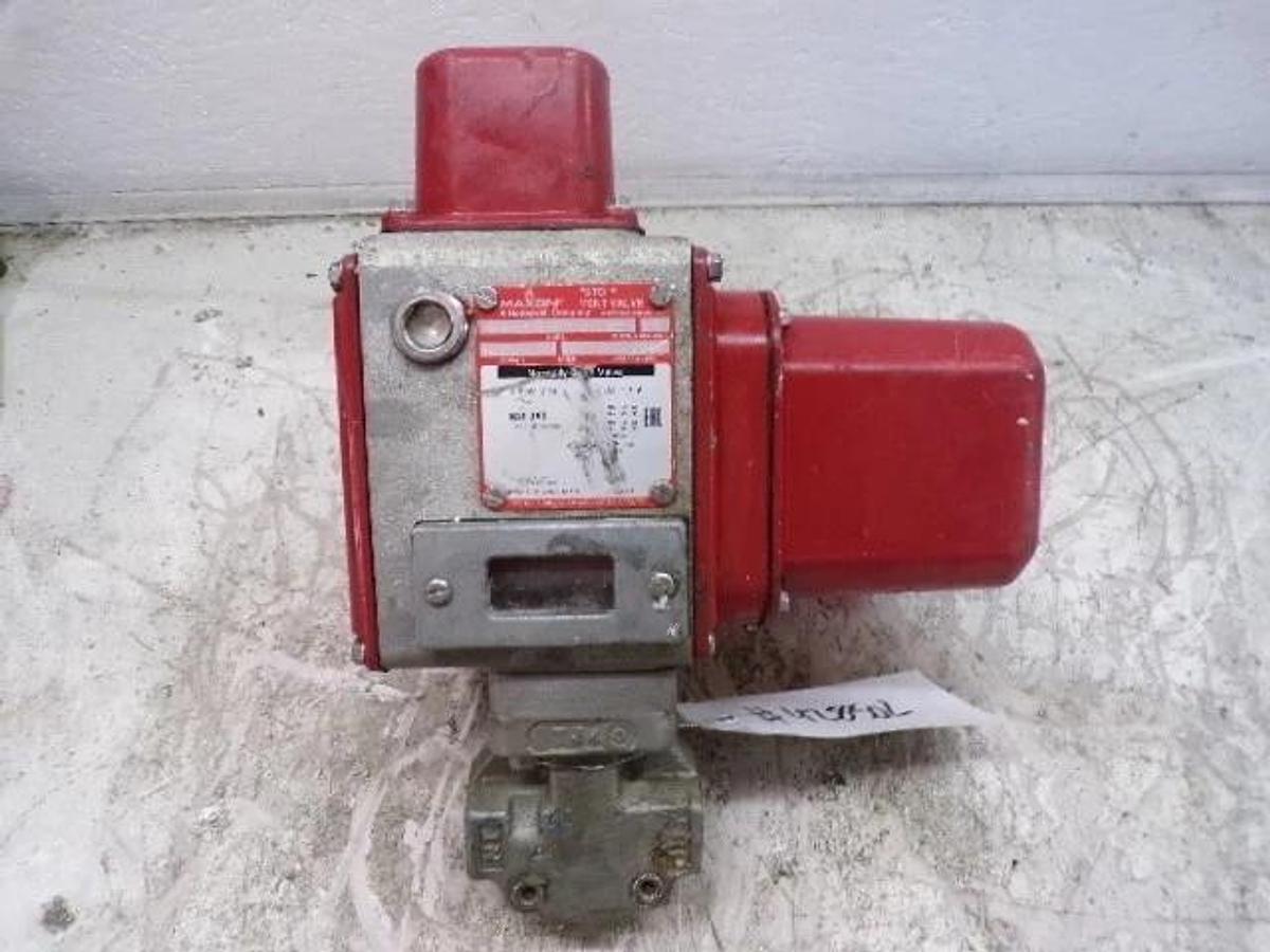 Used MAXON "STO" VENT VALVE 100SMA21-AA52-BB13B0, #42850L USED