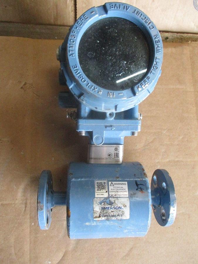 Used ROSEMOUNT 8705T MAGNETIC 1/2" FLOWTUBE, #491022J PARTS ONLY