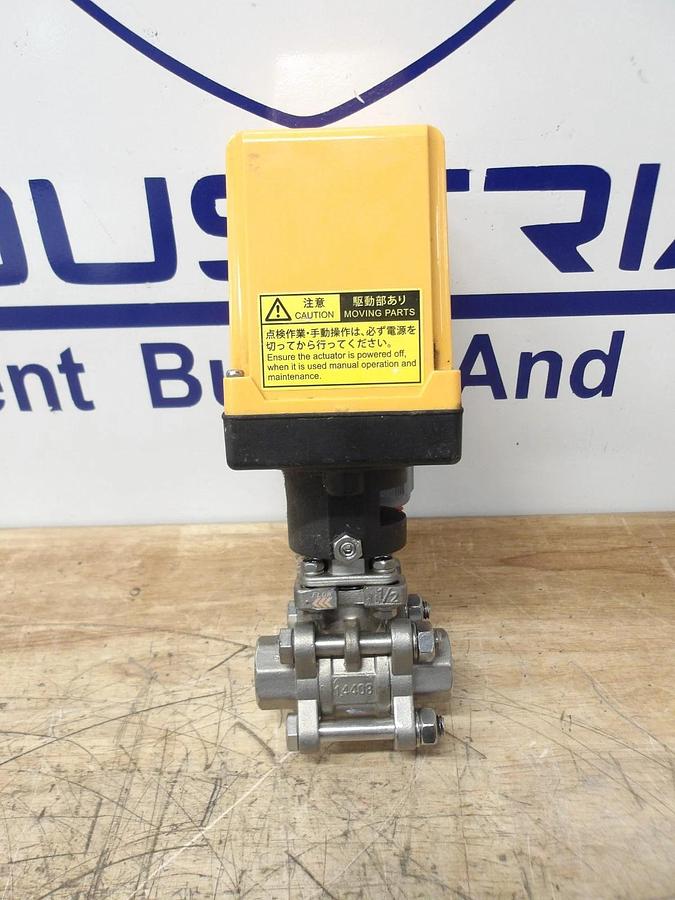 Used NIPPON 1/2" S/S BALL VALVE, #51133G NEW