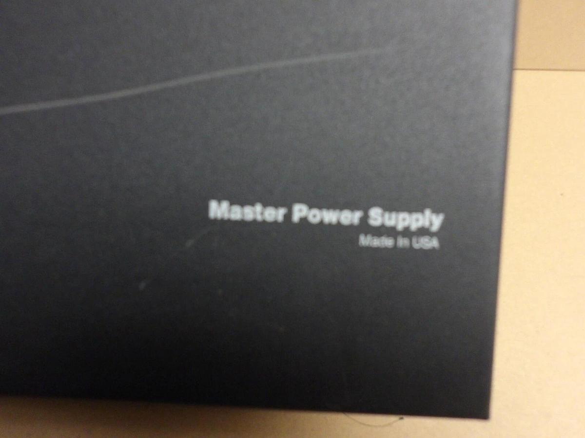 Used PELCO MCS16-10 MASTER POWER SUPPLY 120/240 V, #415327G NEW