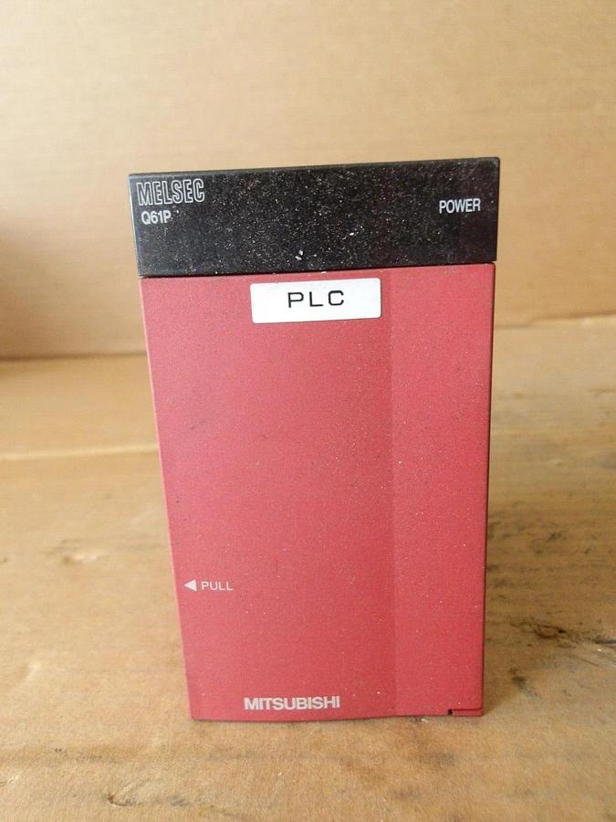 Used MITSUBISHI MELSEC Q61P POWER SUPPLY 100-240 VAC, #1112825G USED