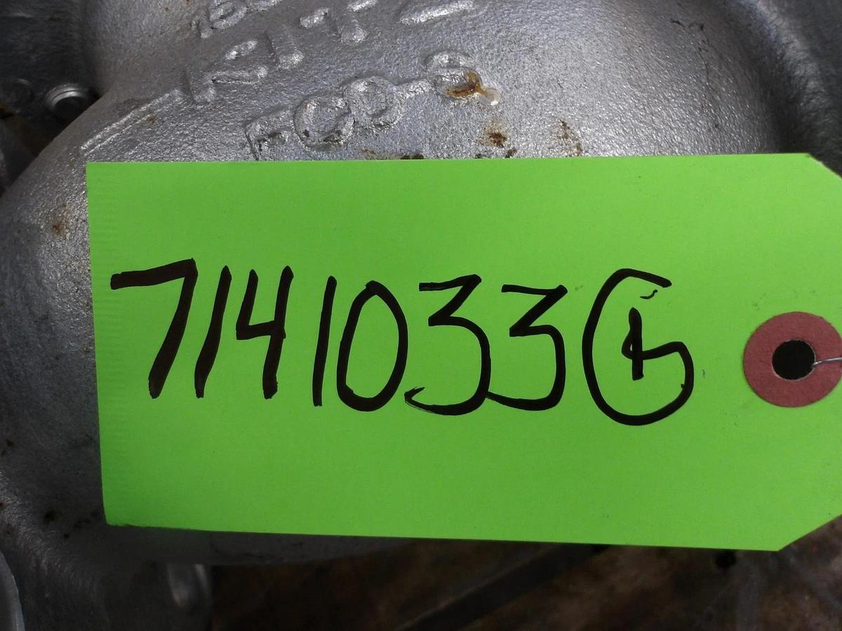 Used KITZ 2-1/2" DUCTILE IRON GLOBE VALVE FCD-S, #7141033G NEW