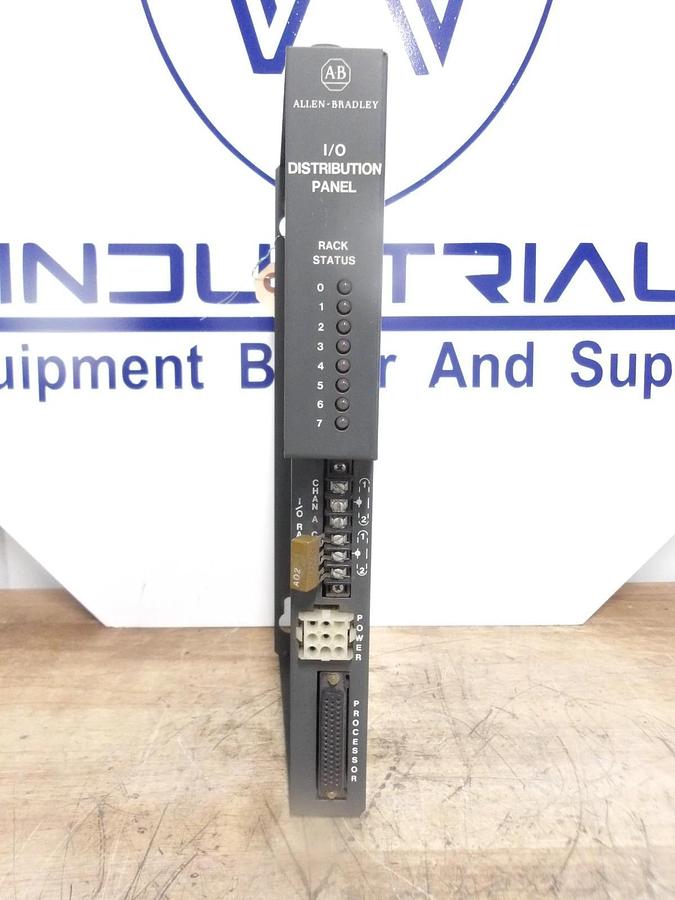 Used ALLEN BRADLEY 1772-SD2 I/O DISTRIBUTION PANEL, #919230G USED