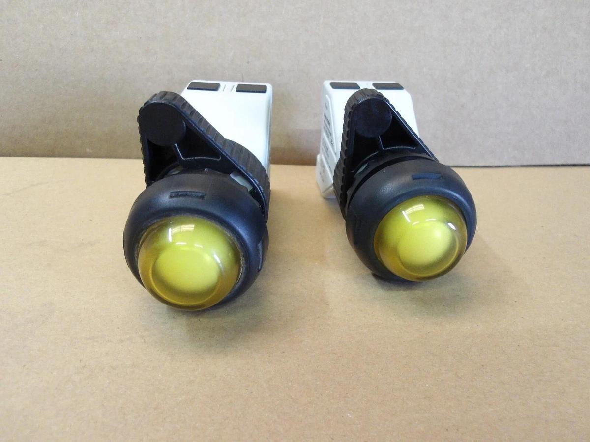 Used ALLEN BRADLEY 800G-DLSG PILOT LIGHT (LOT OF 2) #423818G USED