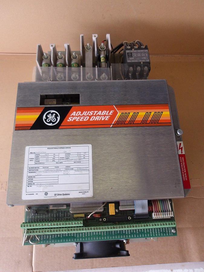 Used GE 7VD ADJUSTABLE SPEED DRIVE, #6191156G NEW