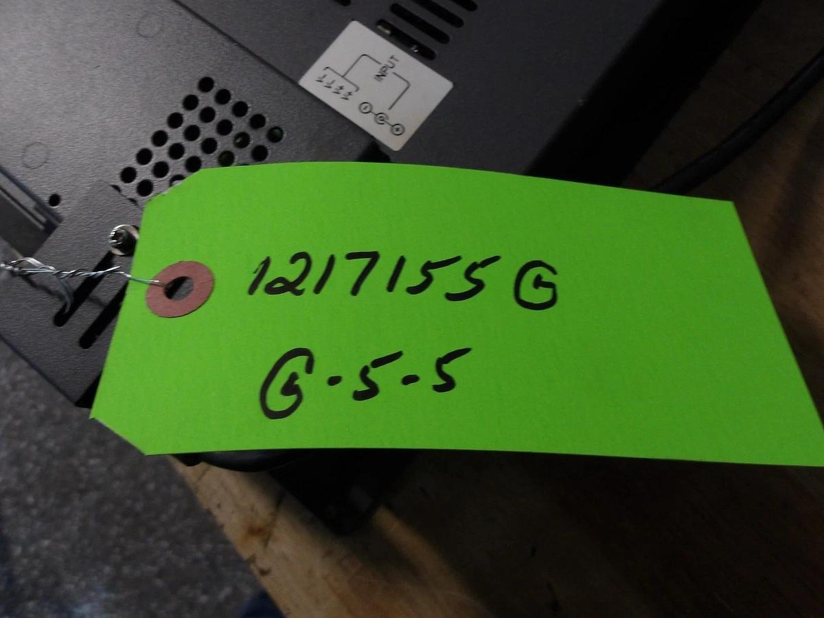 Used CONTEC IPC-POA200/12-02 IPC MONITOR, #1217155G USED (AS IS)