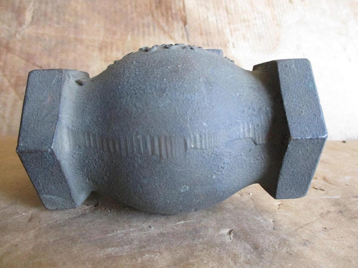 Used WALWORTH 1-1/4" BRONZE CHECK VALVE, #917336J NEW