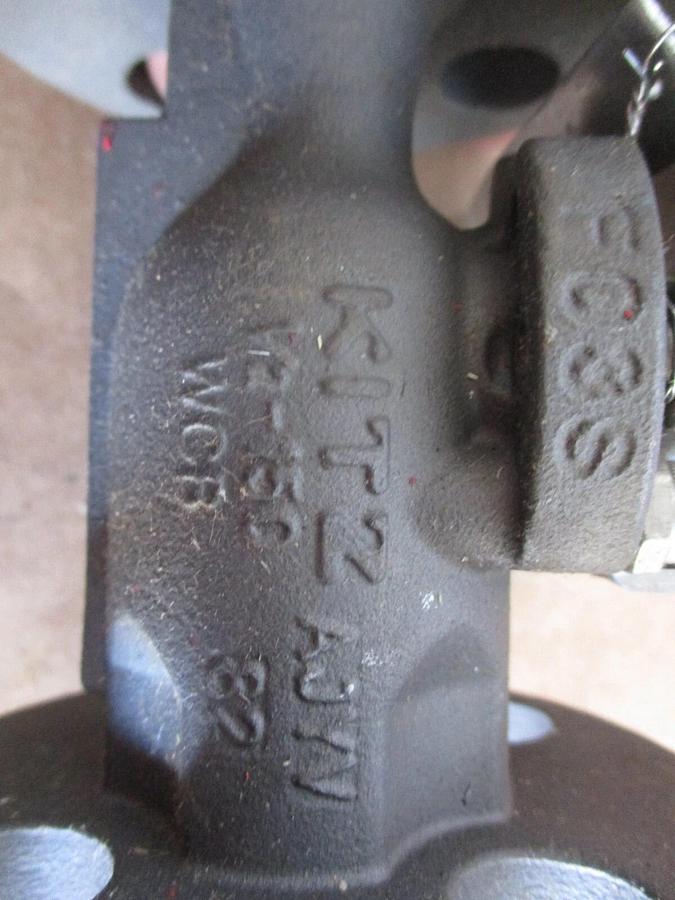 Used KITZ 1/2" STEEL BALL VALVE, #115330J NEW