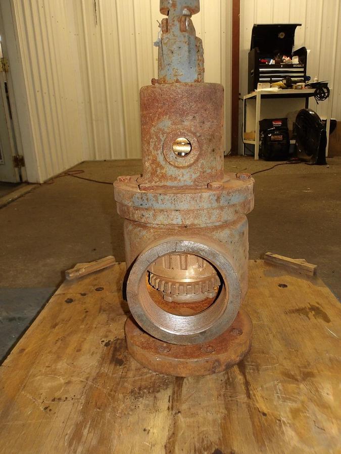 Used KVCO 6252WK01 PRESSURE RELIEF VALVE 3" X 4", #87328G USED