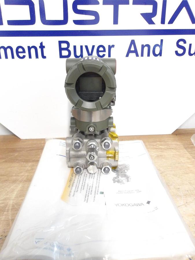 Used YOKOGAWA DP HARP EJA PRESSURE TRANSMITTER EHS4B-92EA, #52142G NEW