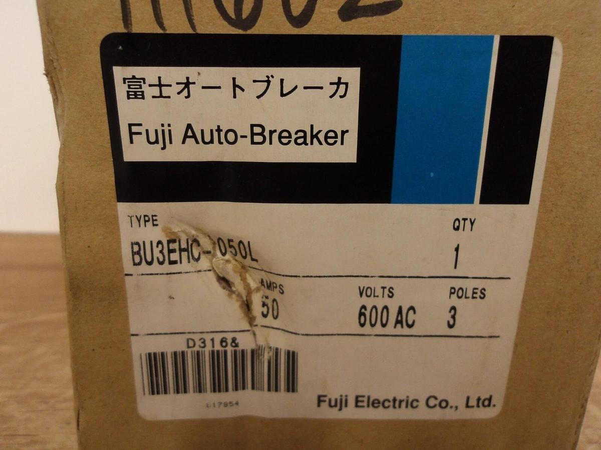 FUJI 50 AMP BREAKER 600 VAC - 250 VDC, #2251140G NIB