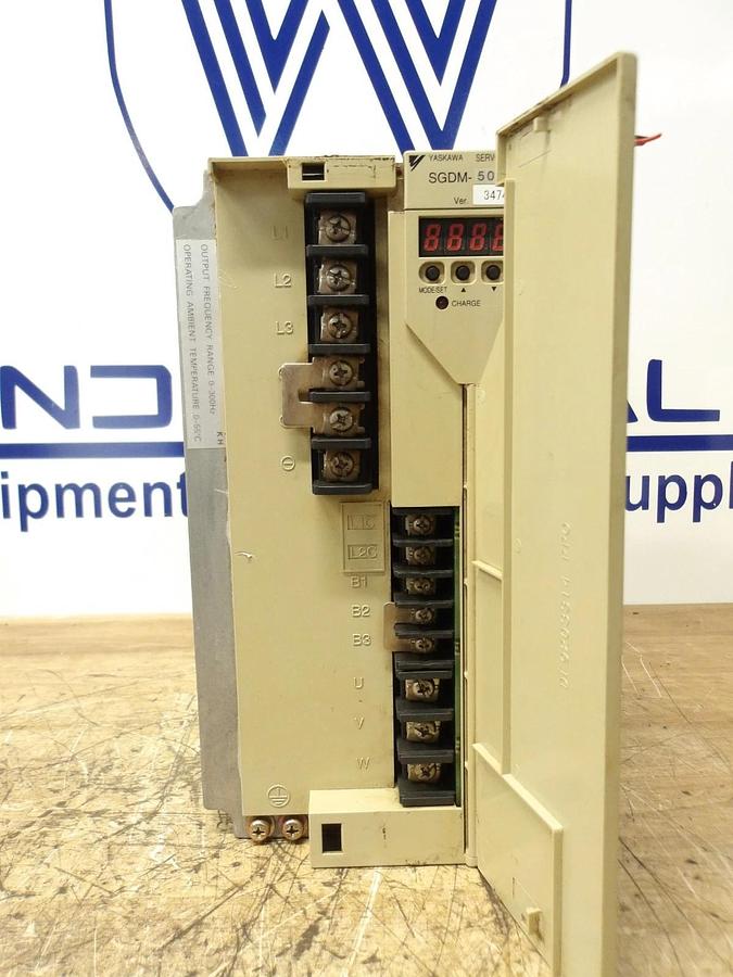 Used YASKAWA SGDM-50ADA SERVO PACK, #1230840G USED