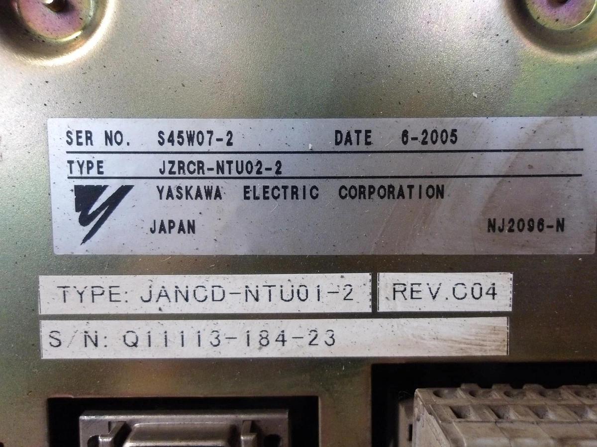 Used YASKAWA JANCD-NTU01-2 BRAKE RELEASE SERVO CONTROLLER, #1217138G USED