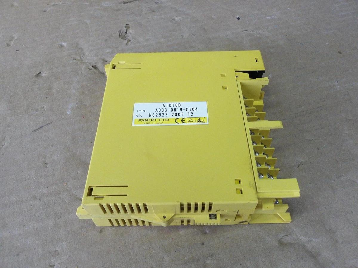 Used FANUC A1D16D INPUT MODULES (LOT OF 4), #79156G USED
