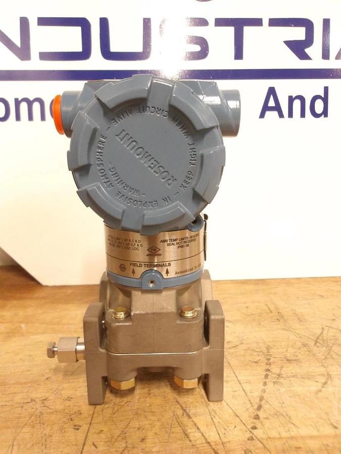 ROSEMOUNT 3051 PRESSURE TRANSMITTER, #8291155G NIB