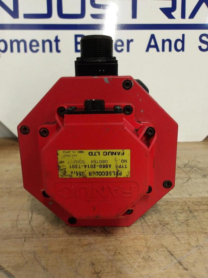 Used FANUC A06B-0235-B605 AC SERVO MOTOR, 4000 RPM, #619150G USED
