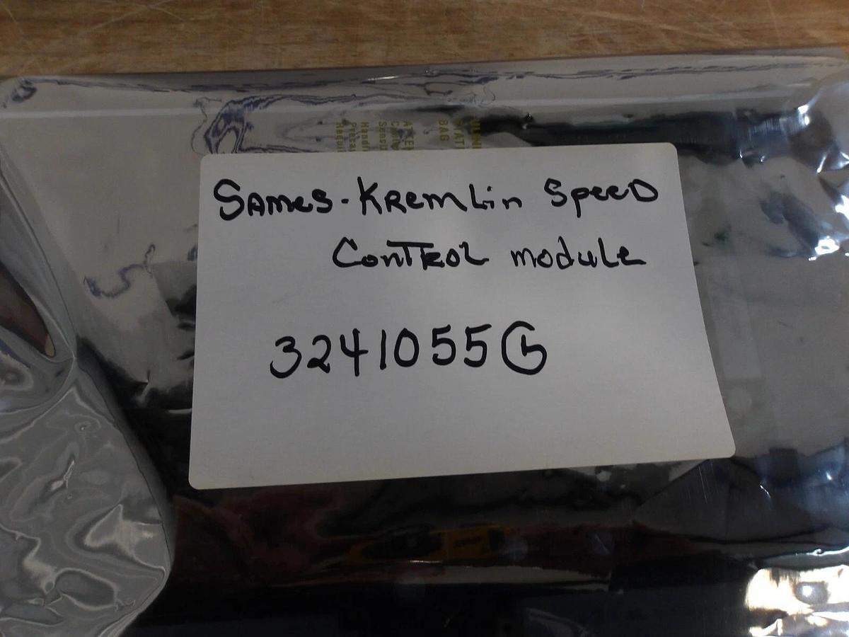 Used SAMES KREMLIN BSC-100 SPEED CONTROL MODULE 63-1400-02, #3241055G NEW