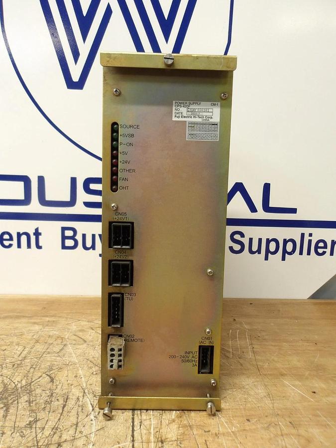Used YASKAWA CPS-420F POWER SUPPLY, #1229943G USED