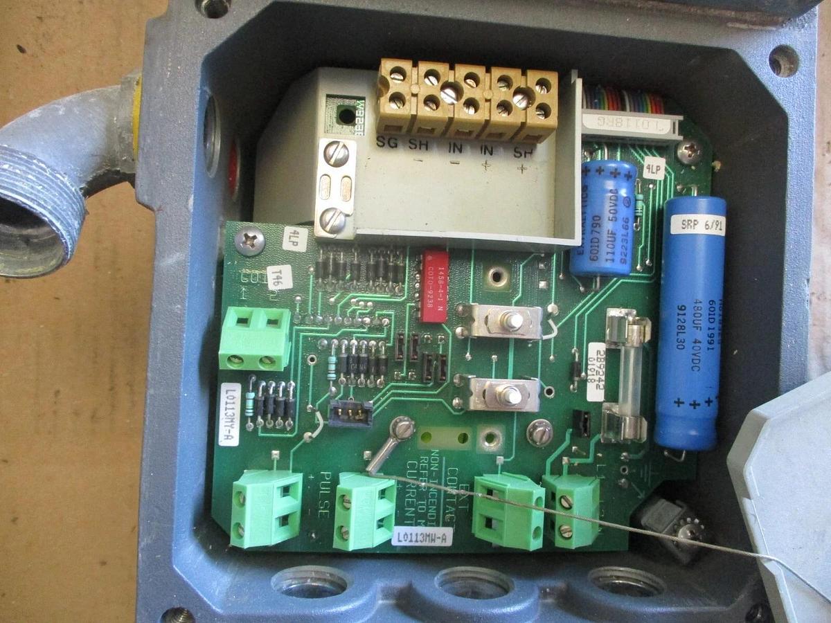 Used FOXBORO IMT10 MAGNETIC FLOW TRANSMITTER, #711037J USED