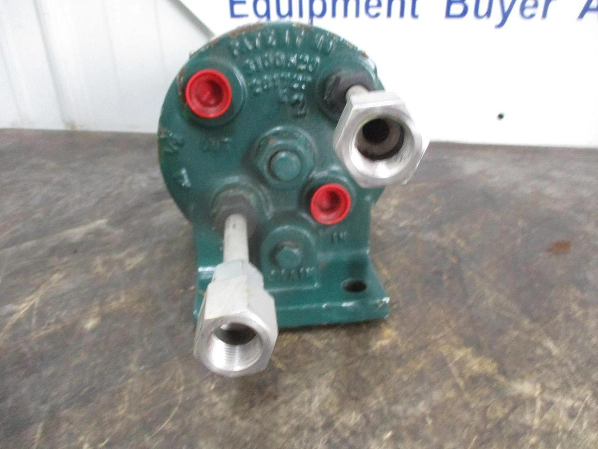 Used FLOWSERVE NX0500FW SEAL COOLER HEAT EXCHANGER, #37916J USED