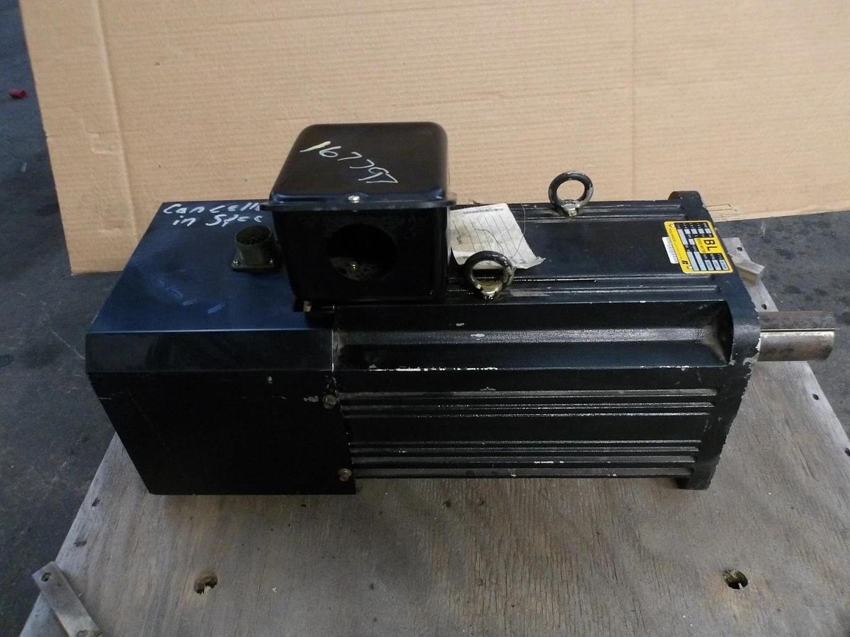 Used RELIANCE 6620802 BL SERVO MOTOR, 2000 RPM, 30 KW, #715307G USED
