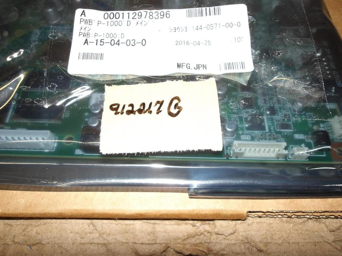 Used CONTROL CIRCUIT BOARD LF-P-1000D, #912217G NEW