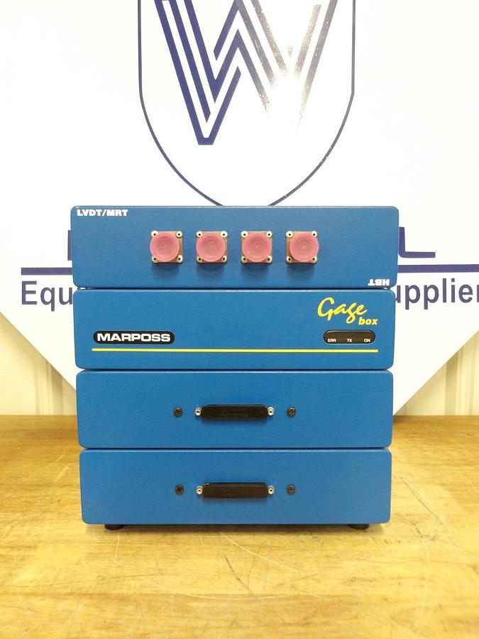 Used MARPOSS 866KGBCCHO GAGE BOX ACQUISITION SYSTEM, 110 V, #521850G NEW