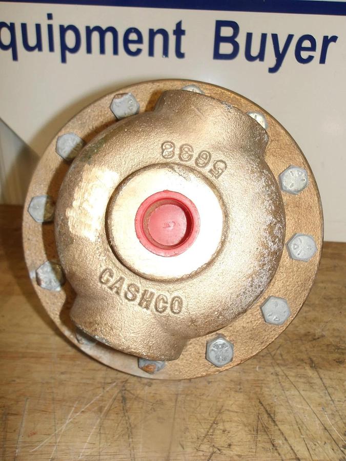 Used CASHCO 3/4" BRASS REGULATOR 123:RY/RY/5, #922305G NEW