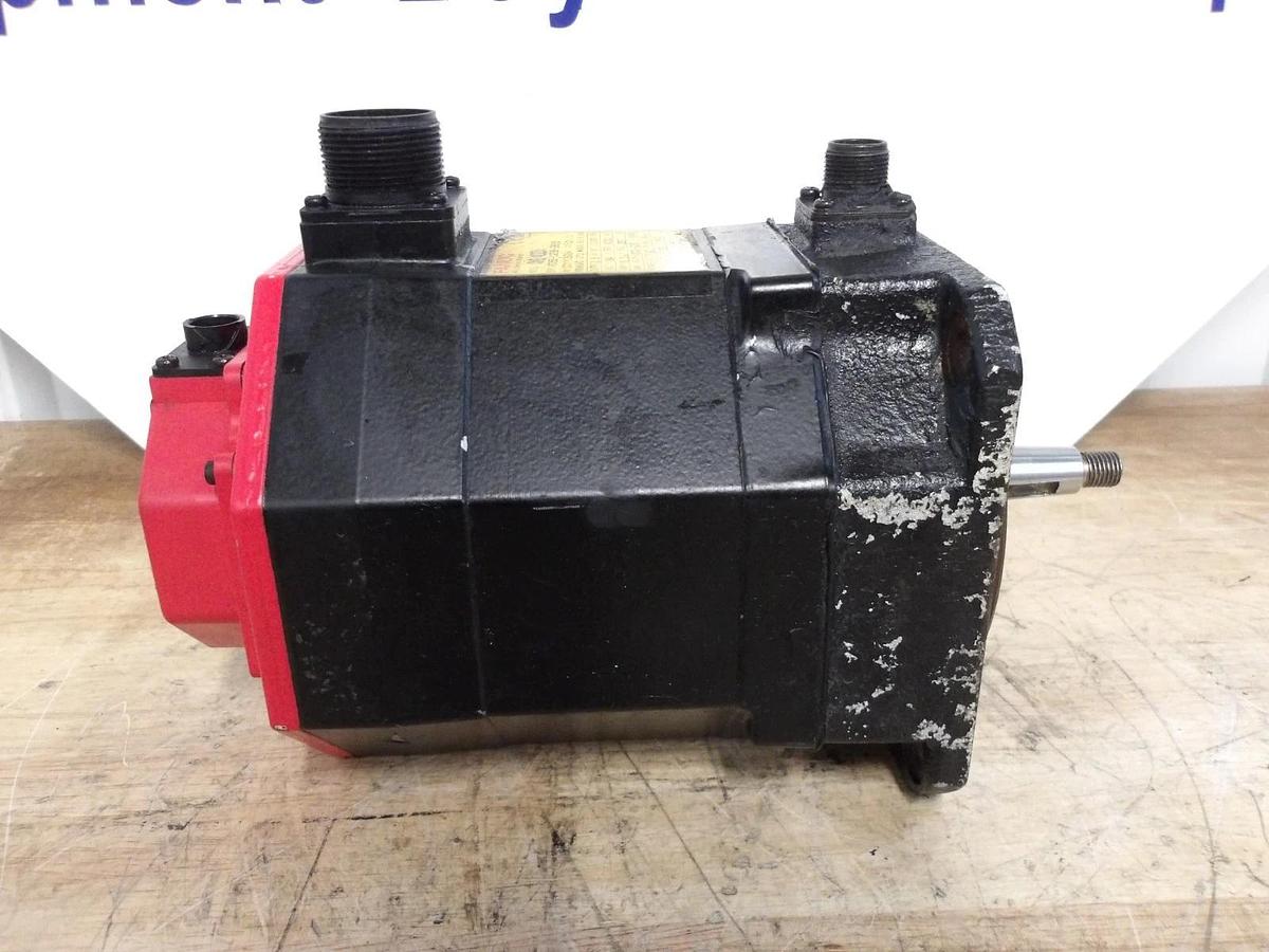 Used FANUC A06B-0235-B-605 AC SERVO MOTOR, 4000 RPM, #6191040G USED