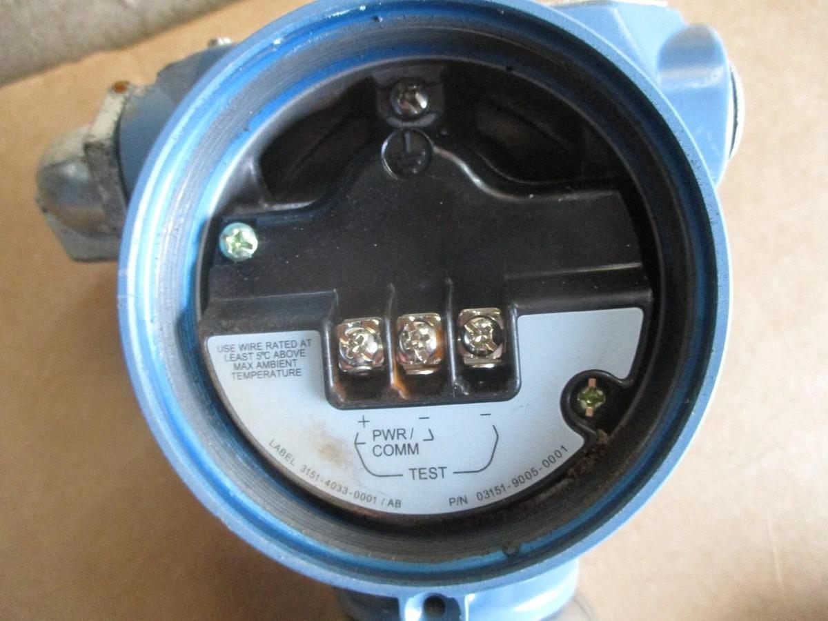 Used ROSEMOUNT 3051 PRESSURE TRANSMITTER, #49952J USED