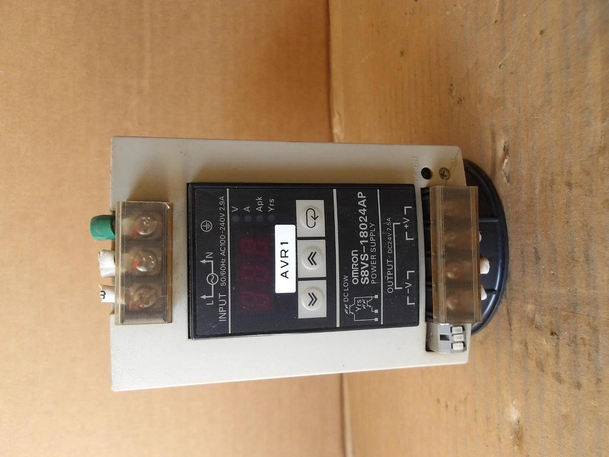 Used OMRON S8VS-18024AP/ED2 POWER SUPPLY, #11121045G USED